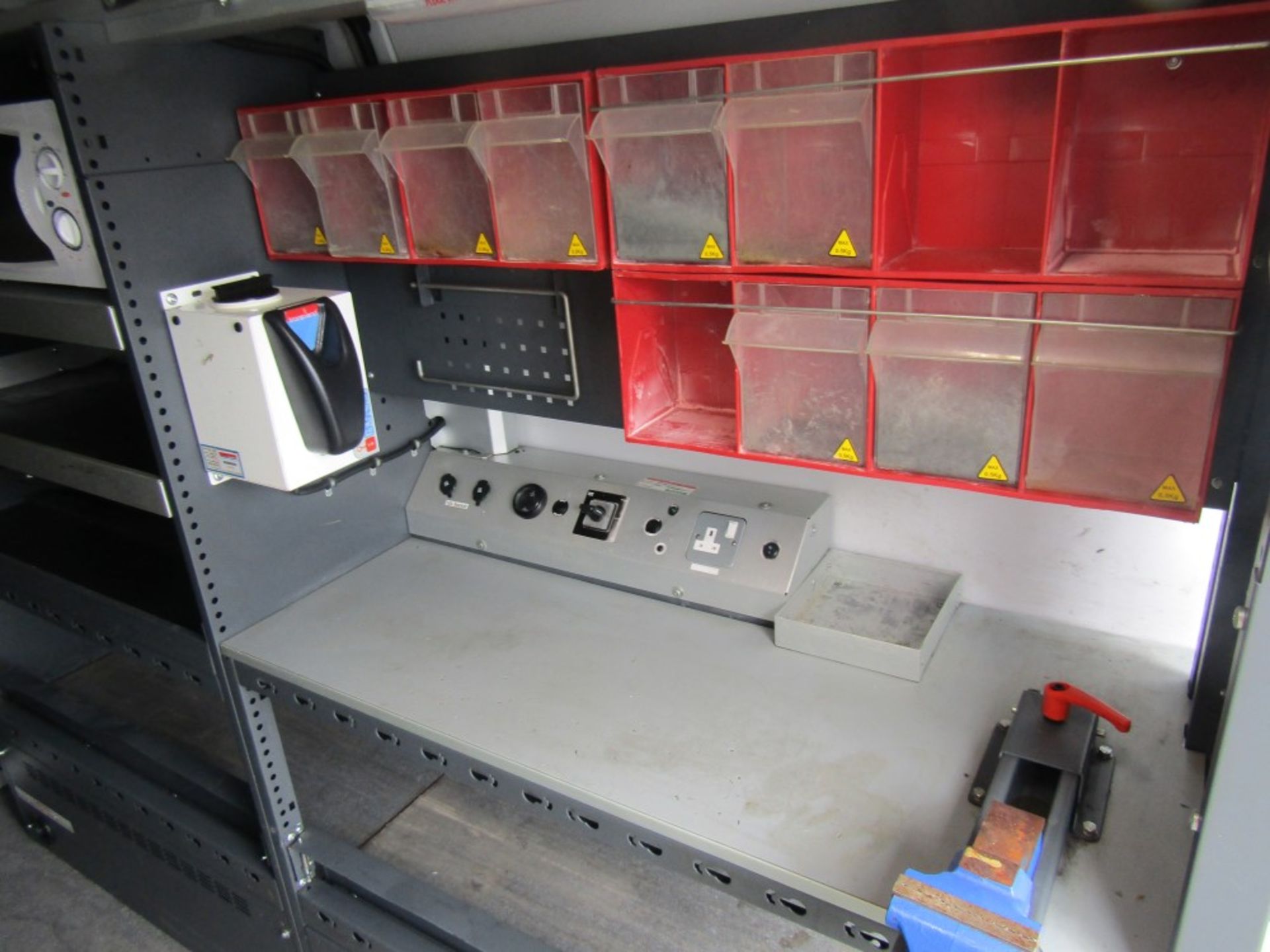 16 reg VAUXHALL MOVANO F3500 L2H2 CDTI, RACKED OUT HALF WORKSHOP & MESSING UNIT,1ST REG 03/16, 70209 - Image 6 of 11