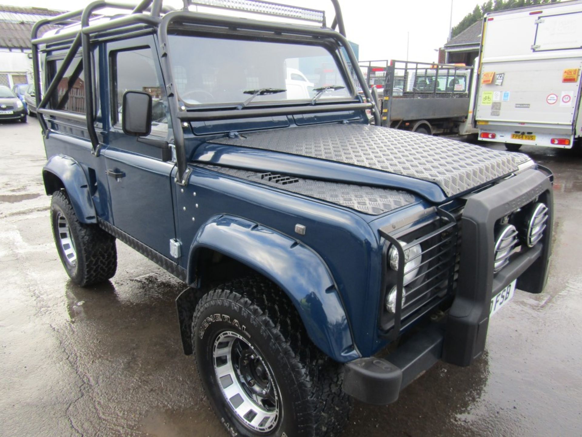G reg LAND ROVER 90 4C SW DT DIESEL 4 X 4, NEW GALV CHASSIS, 300 TDI ENGINE, 200 GEARBOX, NEW DOORS,