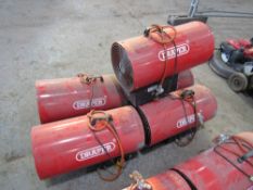 5 X DRAPER HEATERS (DIRECT UNITED UTILITIES WATER) [+ VAT]