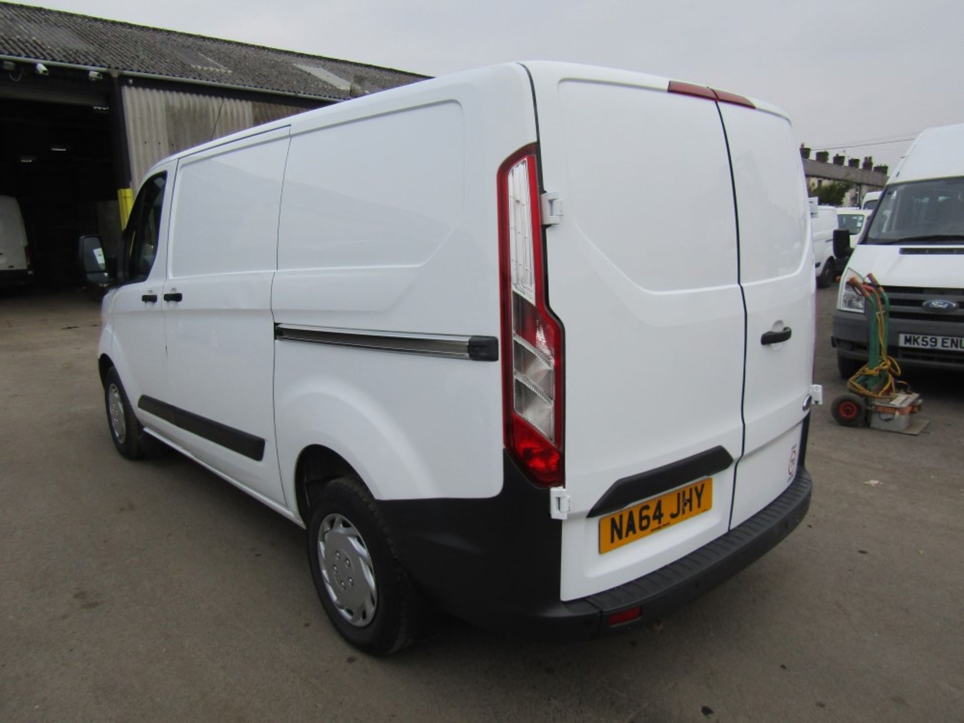 64 reg FORD TRANSIT CUSTOM 290 ECO-TECH, 1ST REG 10/14, TEST 10/22, 160414M WARRANTED, V5 HERE, 1 - Image 3 of 7