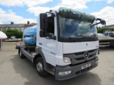 61 reg MERCEDES ATEGO 1022 10.5 TON WATER TANKER (DIRECT UNITED UTILITES WATER) 1ST REG 10/11,