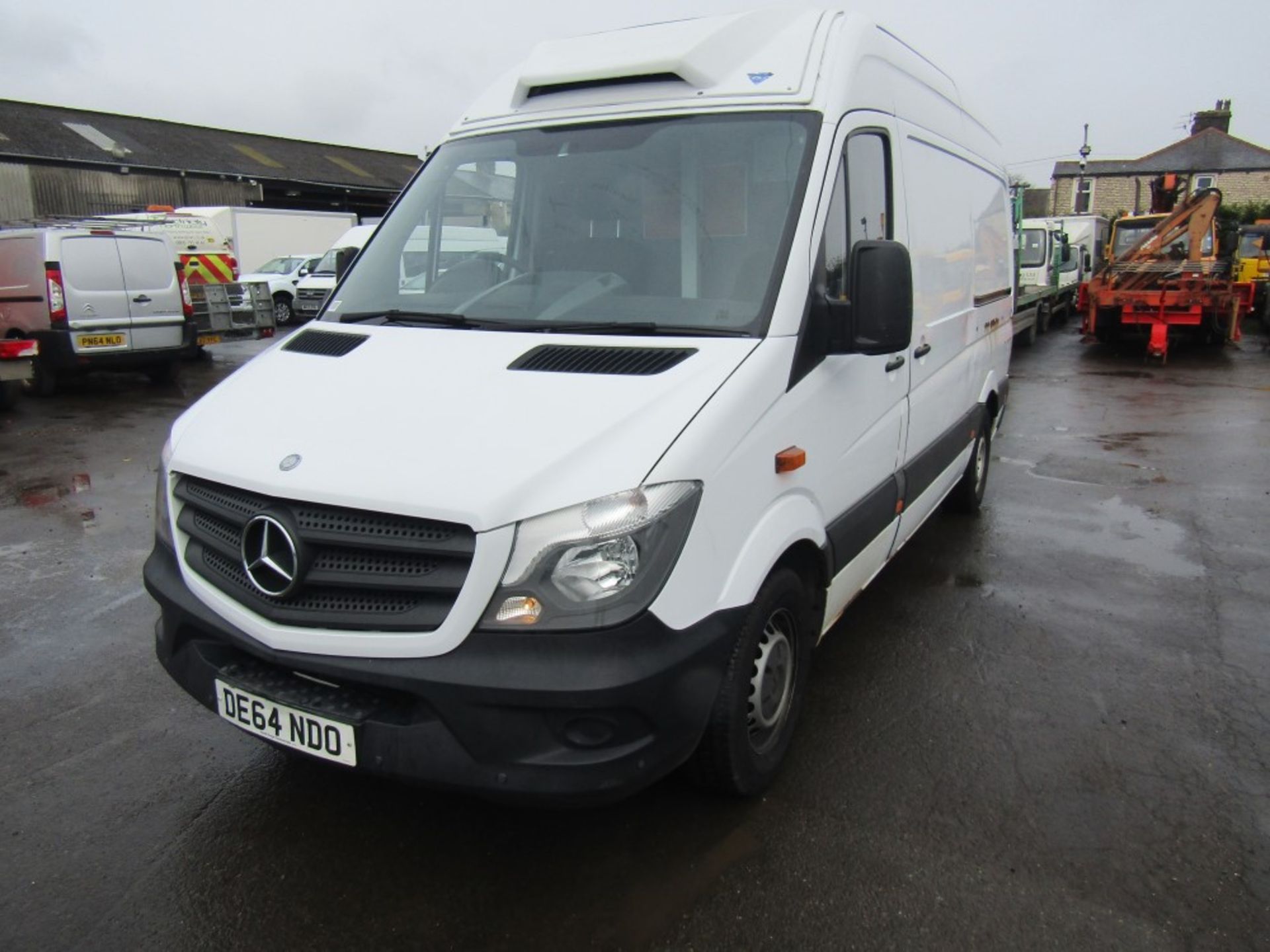 64 reg MERCEDES SPRINTER 313 CDI FRIDGE/FREEZER VAN, 1ST REG 11/14, TEST 11/22, 111598M WARRANTED, - Image 2 of 7