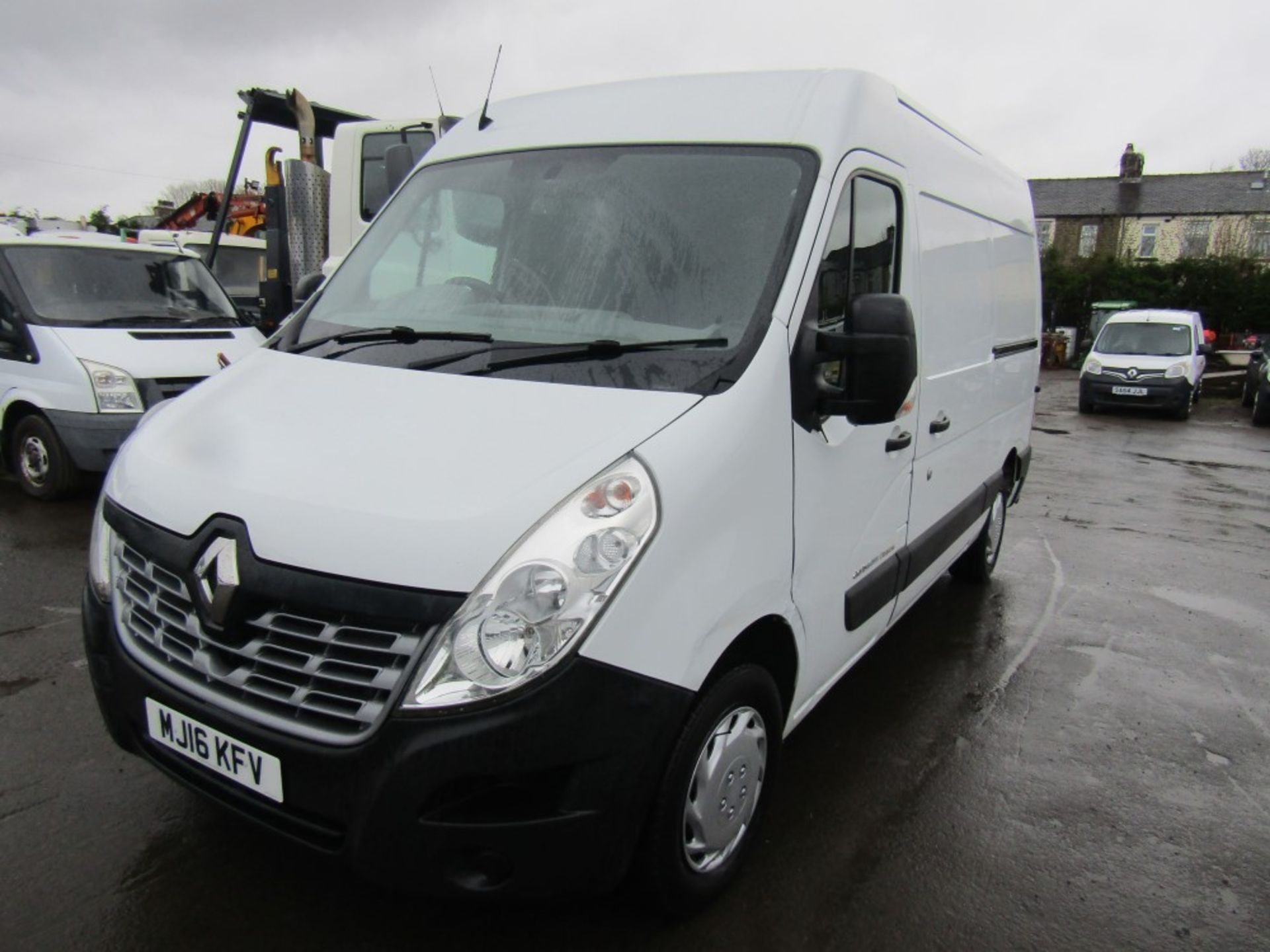 16 reg RENAULT MASTER MM35 BUSINESS ENERGY DCI CHILLER - FRIDGE VAN C/W AIR CON, 2 KEYS, SIDE DOOR - Image 2 of 9