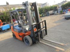 HYSPEC CD25 2.5 TON CAP DIESEL FORK LIFT WITH SIDE SHIFT & DUPLEX MAST [+ VAT]