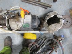 ELECTRIC WINCH & CHAIN [NO VAT]
