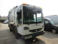 62 reg DENNIS N1826VRBS REFUSE WAGON (DIRECT COUNCIL) 1ST REG 11/12, TEST 09/22, 202250KM, V5 MAY