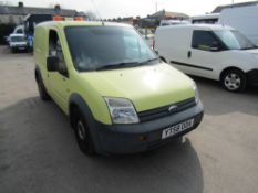 58 reg FORD TRANSIT CONNECT T200 75, 1ST REG 10/08, TEST 07/22, 82466M NOT WARRANTED, V5 HERE, 1