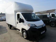 19 reg CITROEN RELAY 35 HEAVY L4 BLUE HDI LUTON VAN, 1ST REG 03/19, 79053M, V5 HERE, 1 OWNER FROM