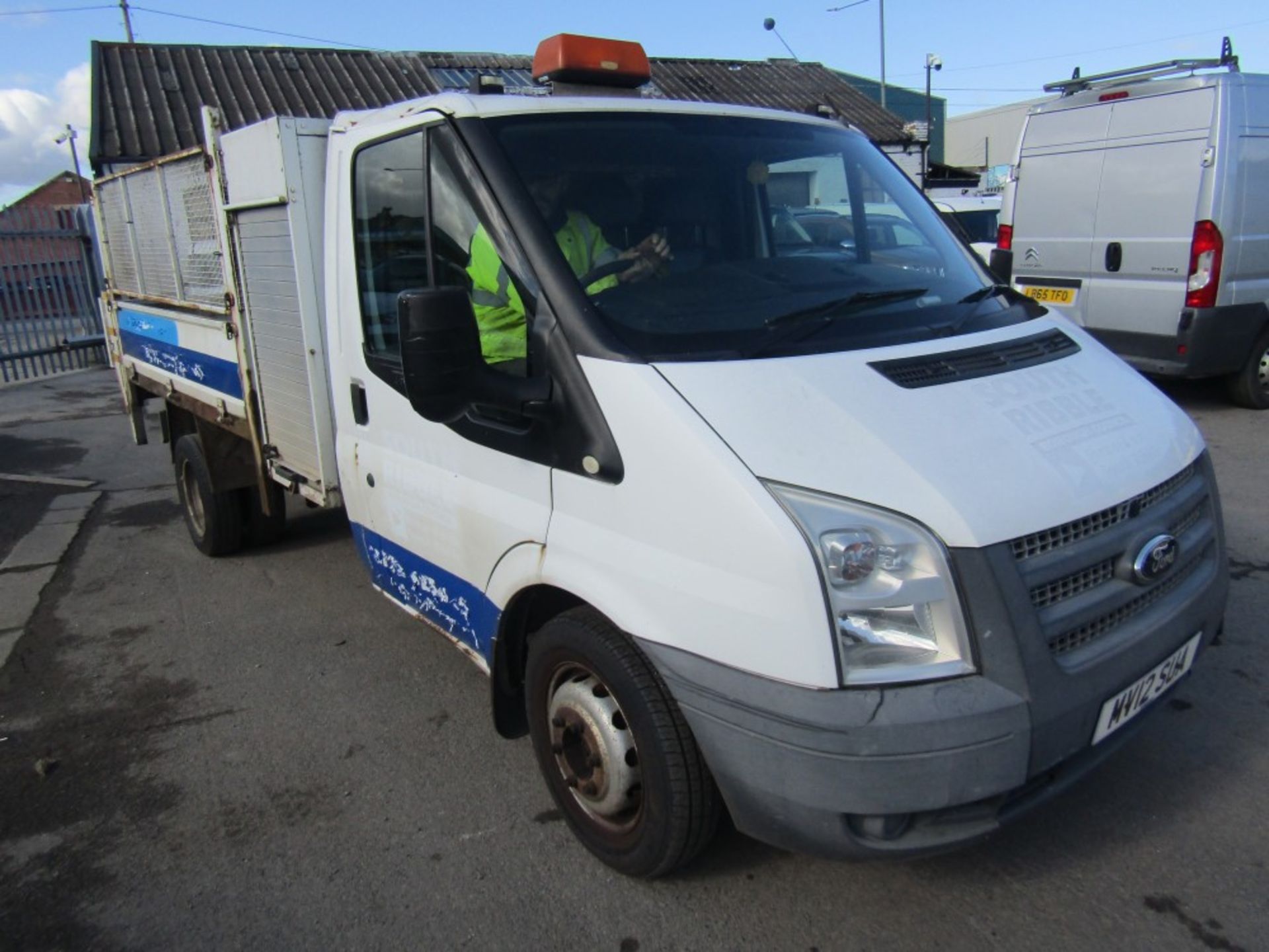 12 reg FORD TRANSIT 100 T350 RWD TIPPER (NON RUNNER) (DIRECT COUNCIL) 1ST REG 03/12, 109019M, V5