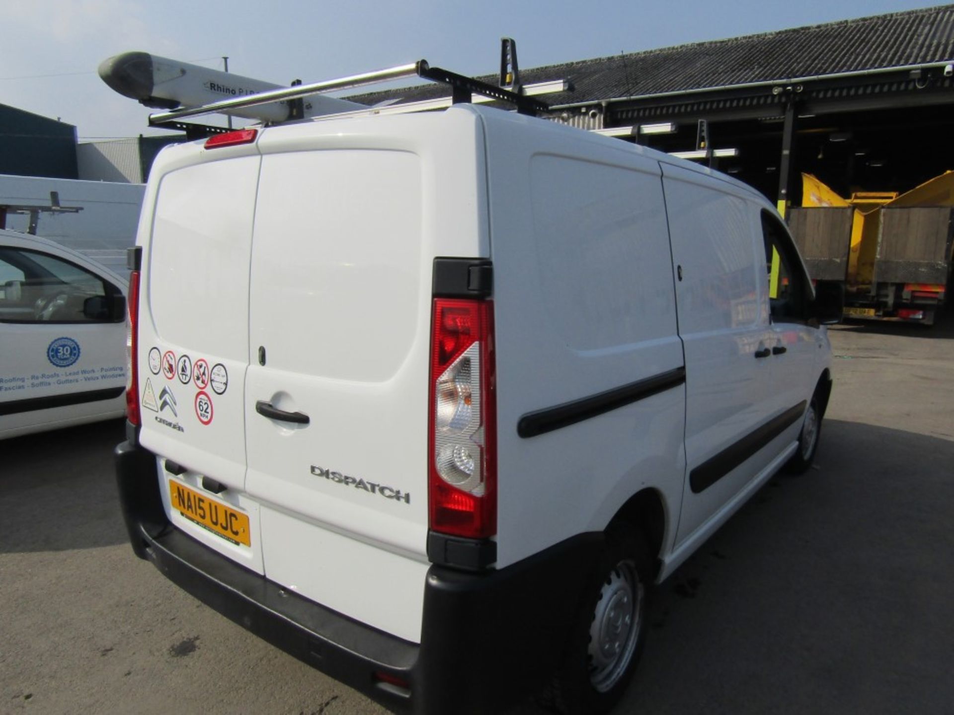 15 reg CITROEN DISPATCH 1200 L1H1 HDI (DIRECT COUNCIL) 1ST REG 05/15, TEST 06/22, 46847M, V5 HERE, 1 - Image 4 of 7