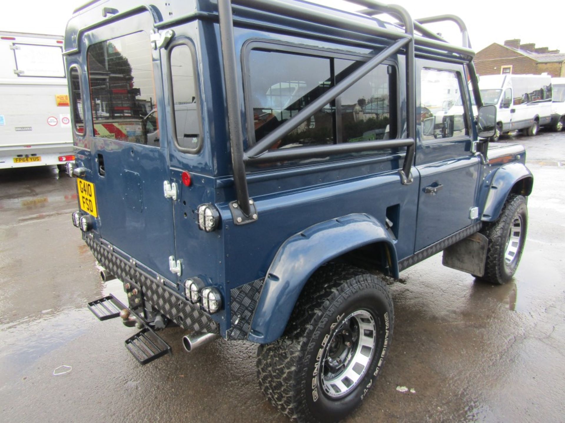 G reg LAND ROVER 90 4C SW DT DIESEL 4 X 4, NEW GALV CHASSIS, 300 TDI ENGINE, 200 GEARBOX, NEW DOORS, - Image 4 of 9