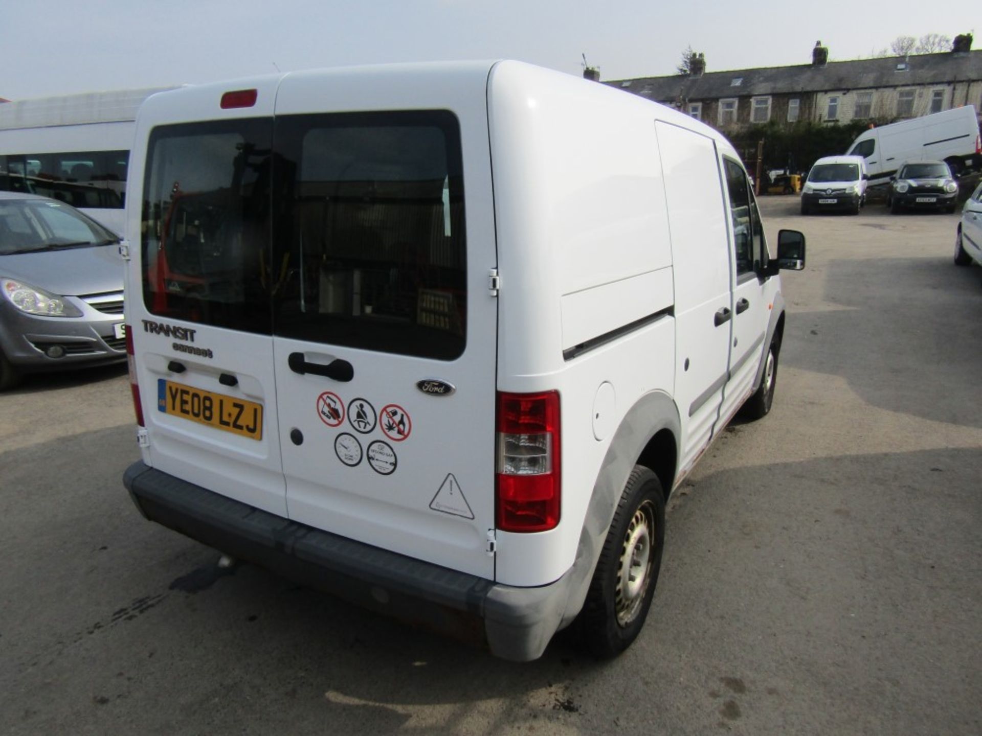 08 reg FORD TRANSIT CONNECT T210 L75 (DIRECT COUNCIL) 1ST REG 04/08, 68830M, V5 HERE, 1 OWNER FROM - Image 4 of 8