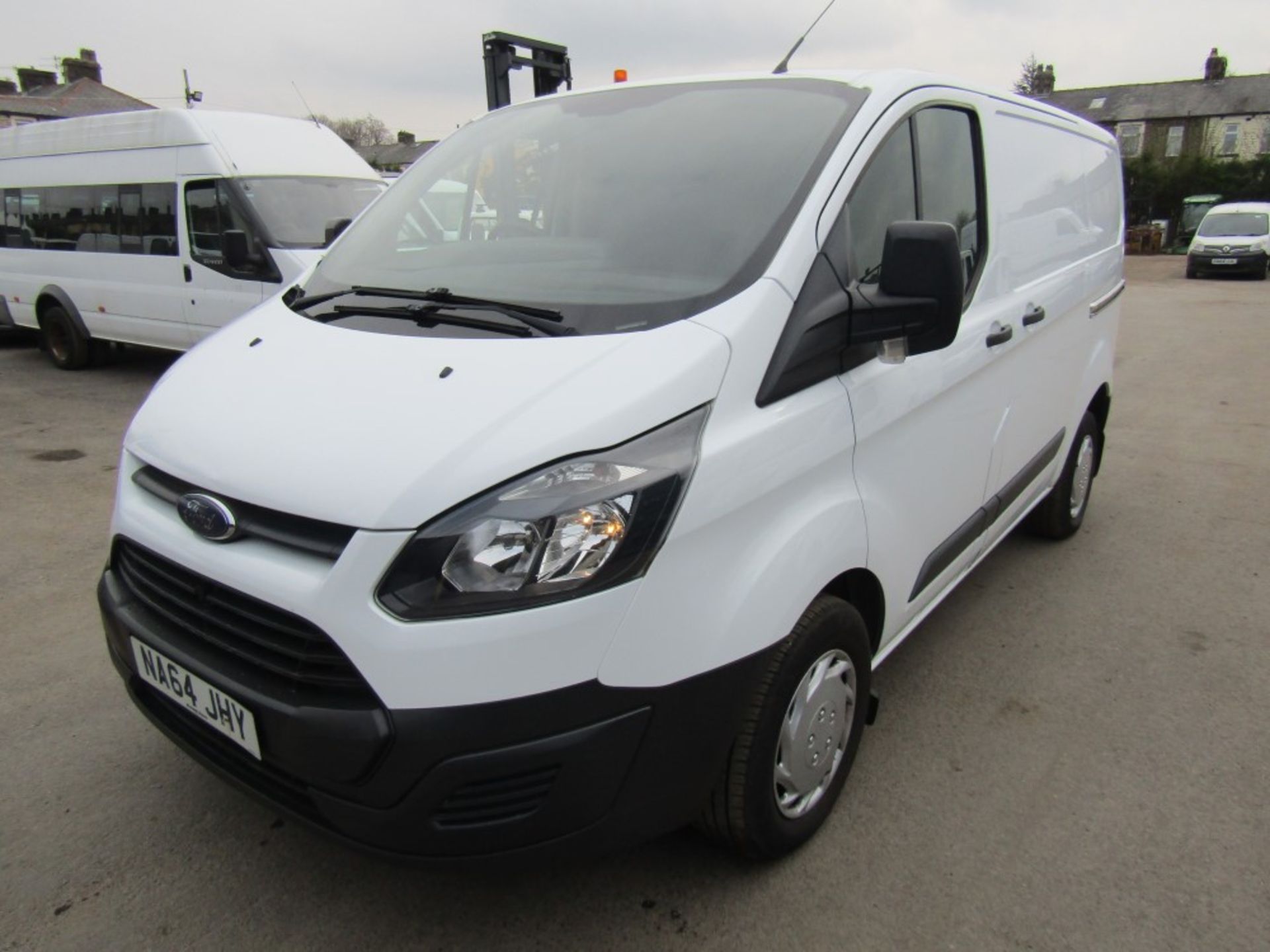 64 reg FORD TRANSIT CUSTOM 290 ECO-TECH, 1ST REG 10/14, TEST 10/22, 160414M WARRANTED, V5 HERE, 1 - Image 2 of 7