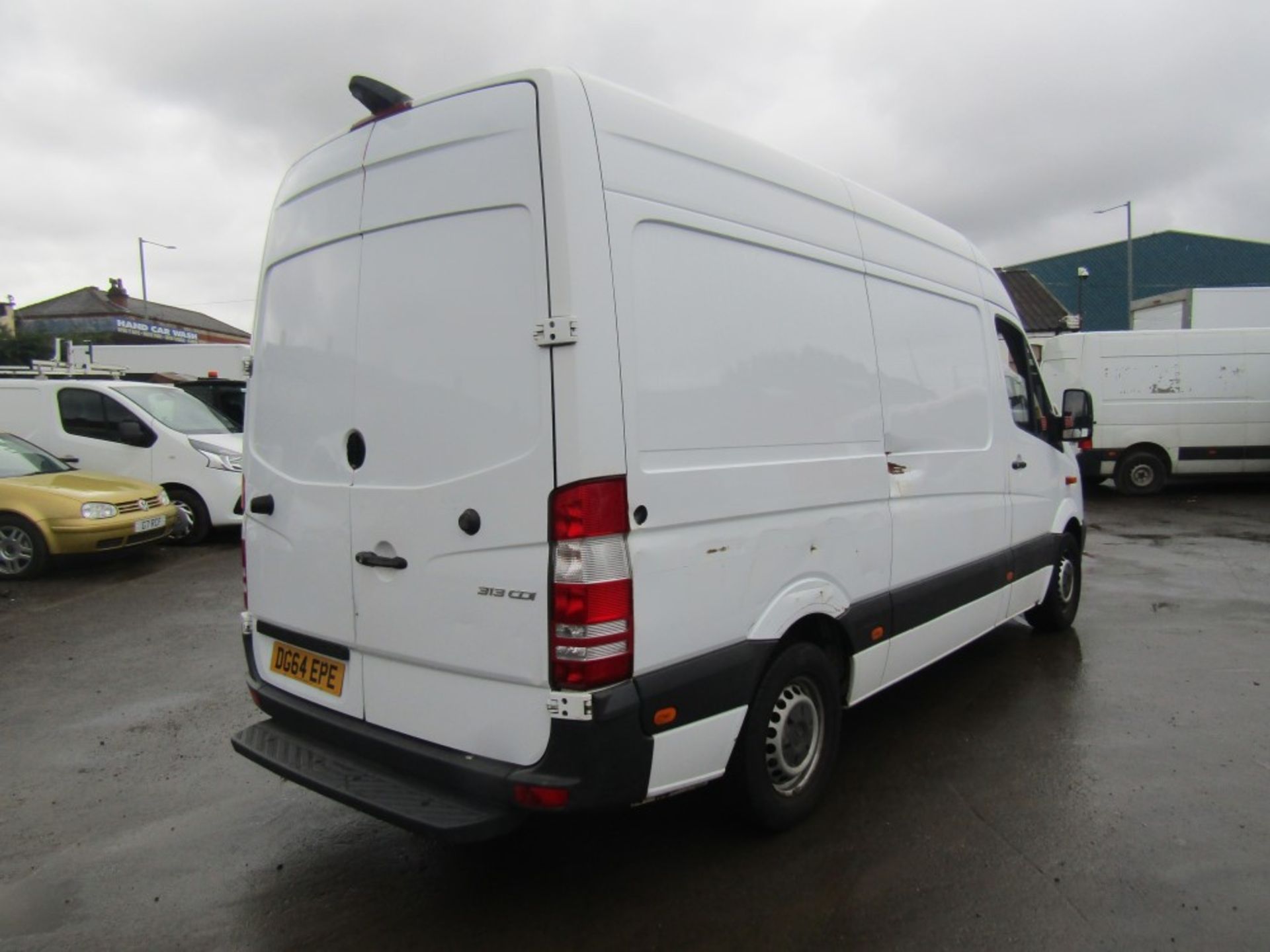 64 reg MERCEDES SPRINTER 313 CDI FRIDGE/FREEZER VAN, 1ST REG 09/14, TEST 09/22, 108404M WARRANTED, - Image 4 of 7