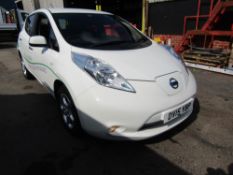 15 reg NISSAN LEAF ACENTA (DIRECT COUNCIL) 1ST REG 03/15, TEST 29/04/22, 24098M, V5 HERE, 1 OWNER