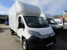 19 reg CITROEN RELAY 35 HEAVY L4 BLUE HDI LUTON VAN, 1ST REG 03/19, TEEST 04/23, 122516M,