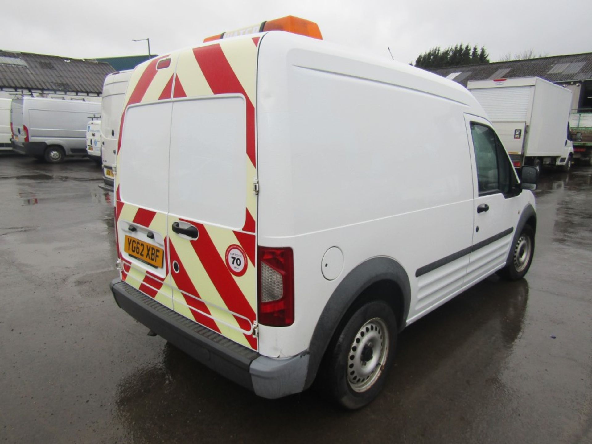 62 reg FORD TRANSIT CONNECT 90 T230 (NON RUNNER)(DIRECT UNITED UTILITIES WATER) 1ST REG 09/12, - Image 4 of 7