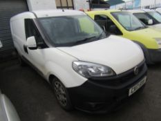 17 reg FIAT DOBLO 16V SX MAXI MULTIJET II (DIRECT UNITED UTILITIES WATER) 1ST REG 03/17, 180249M, V5