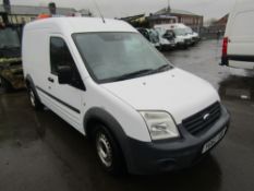 62 reg FORD TRANSIT CONNECT 90 T230 (NON RUNNER)(DIRECT UNITED UTILITIES WATER) 1ST REG 09/12,