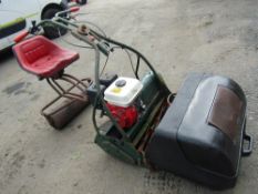 RIDE ON MOWER WITH HONDA ENGINE & GRASS BOX [NO VAT]