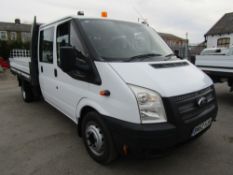 62 reg FORD TRANSIT 100 T350 D/C DROPSIDE (RUNS & DRIVES BUT WON'T ENGAGE REVERSE) 1ST REG 09/12,