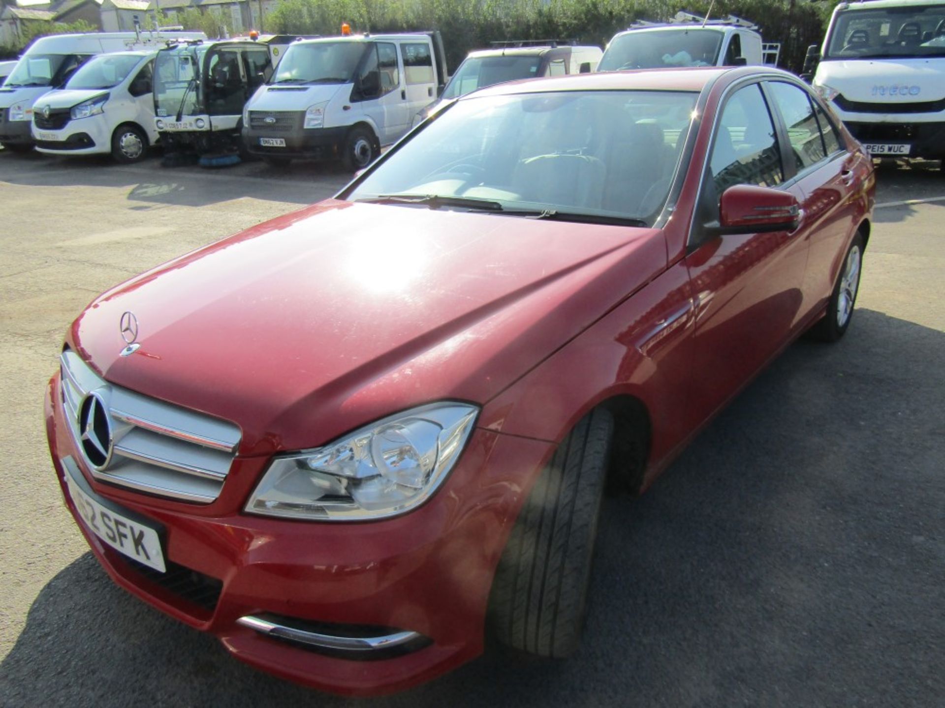 62 reg MERCEDES C220 EXEC SE CDI BLUE-CY, 1ST REG 09/12, TEST 09/22, 192178M NOT WARRANTED, V5 HERE, - Image 2 of 6