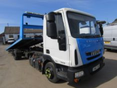 12 reg IVECO ML75E16 7.5 TON TILT & SLIDE AUTO RECOVERY TRUCK & SPEC, 1ST REG 08/12, TEST 12/22,