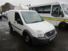 61 reg FORD TRANSIT CONNECT 90 T200 (DIRECT COUNCIL) 1ST REG 10/11, TEST 10/22, 72662M, V5 HERE, 1