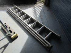 YOUNGMAN 200 3 TIER EXTENSION LADDER [NO VAT]