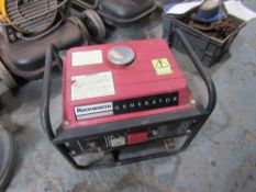 ROCKWORTH 240V PETROL GENERATOR [NO VAT]