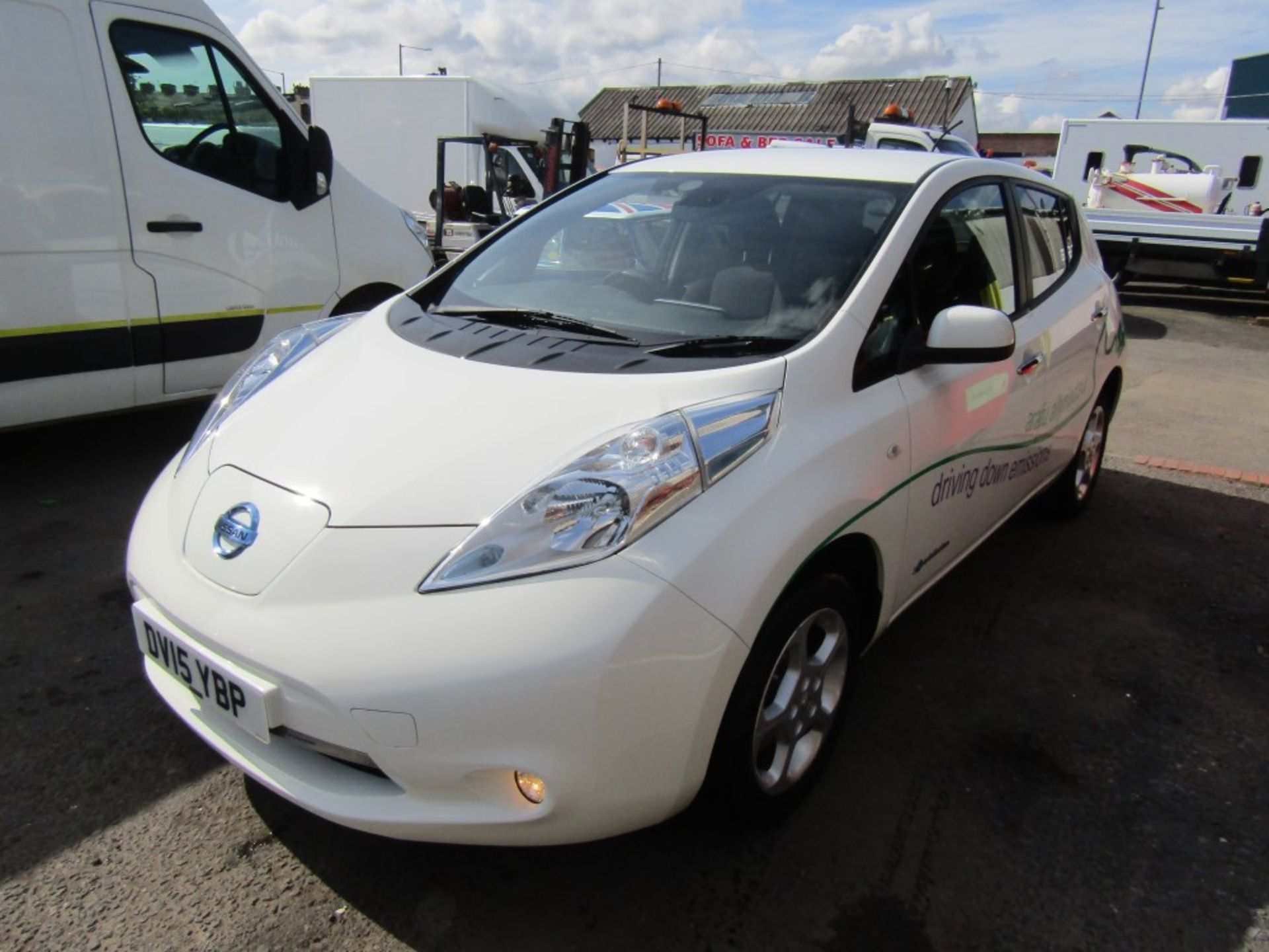 15 reg NISSAN LEAF ACENTA (DIRECT COUNCIL) 1ST REG 03/15, TEST 29/04/22, 24098M, V5 HERE, 1 OWNER - Image 2 of 6