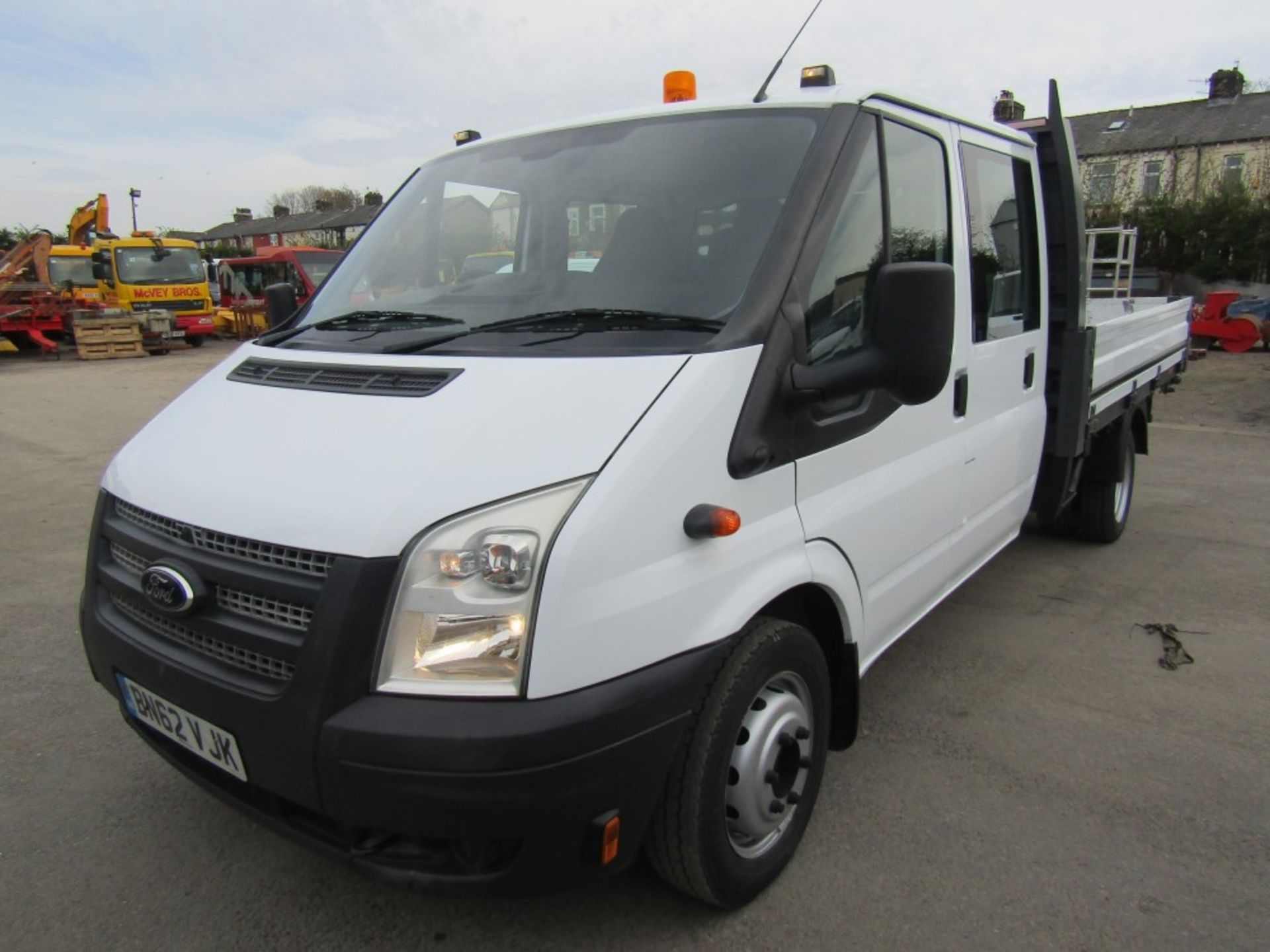 62 reg FORD TRANSIT 100 T350 D/C DROPSIDE (RUNS & DRIVES BUT WON'T ENGAGE REVERSE) 1ST REG 09/12, - Image 2 of 7