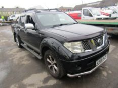 06 reg NISSAN NAVARA DCI AVENTURA, 1ST REG 06/06, TEST 12/22, 163191M, V5 HERE, 8 FORMER KEEPERS [NO