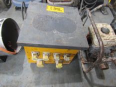 10 KVA 3 PHASE TRANSFORMER (DIRECT HIRE CO) [+ VAT]