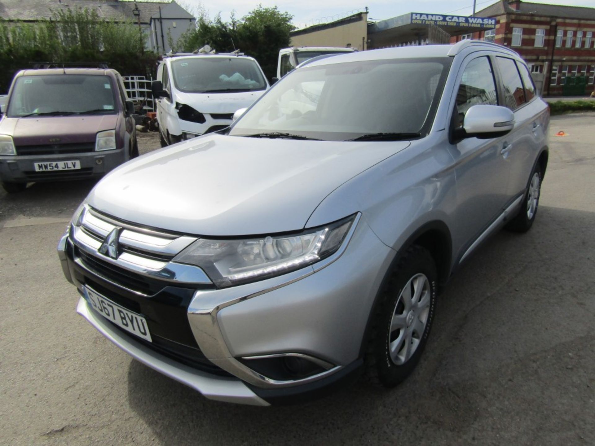 67 reg MITSUBISHI OUTLANDER COMMERCIAL DI-D, 1ST REG 09/17, TEST 09/22, 118855M, V5 HERE, 1 OWNER - Image 2 of 6