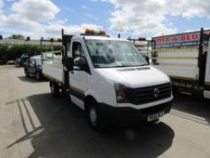 65 reg VW CRAFTER CR35 MWB DROPSIDE, 1ST REG 10/15, TEST 08/22, 157874M WARRANTED, V5 HERE