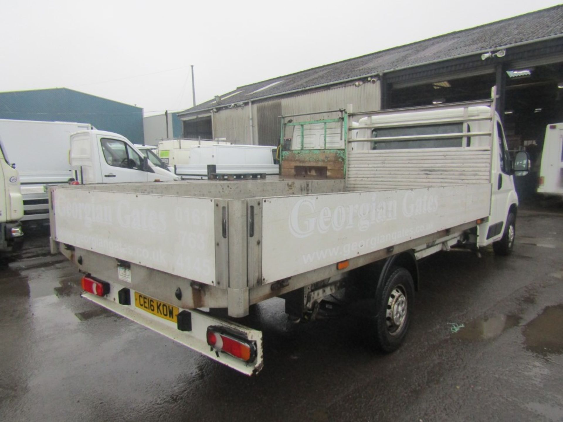 16 reg PEUGEOT BOXER 335 L3 HDI DROPSIDE, 1ST REG 04/16, TEST 10/22, 58394M, V5 HERE, 1 FORMER - Image 4 of 6