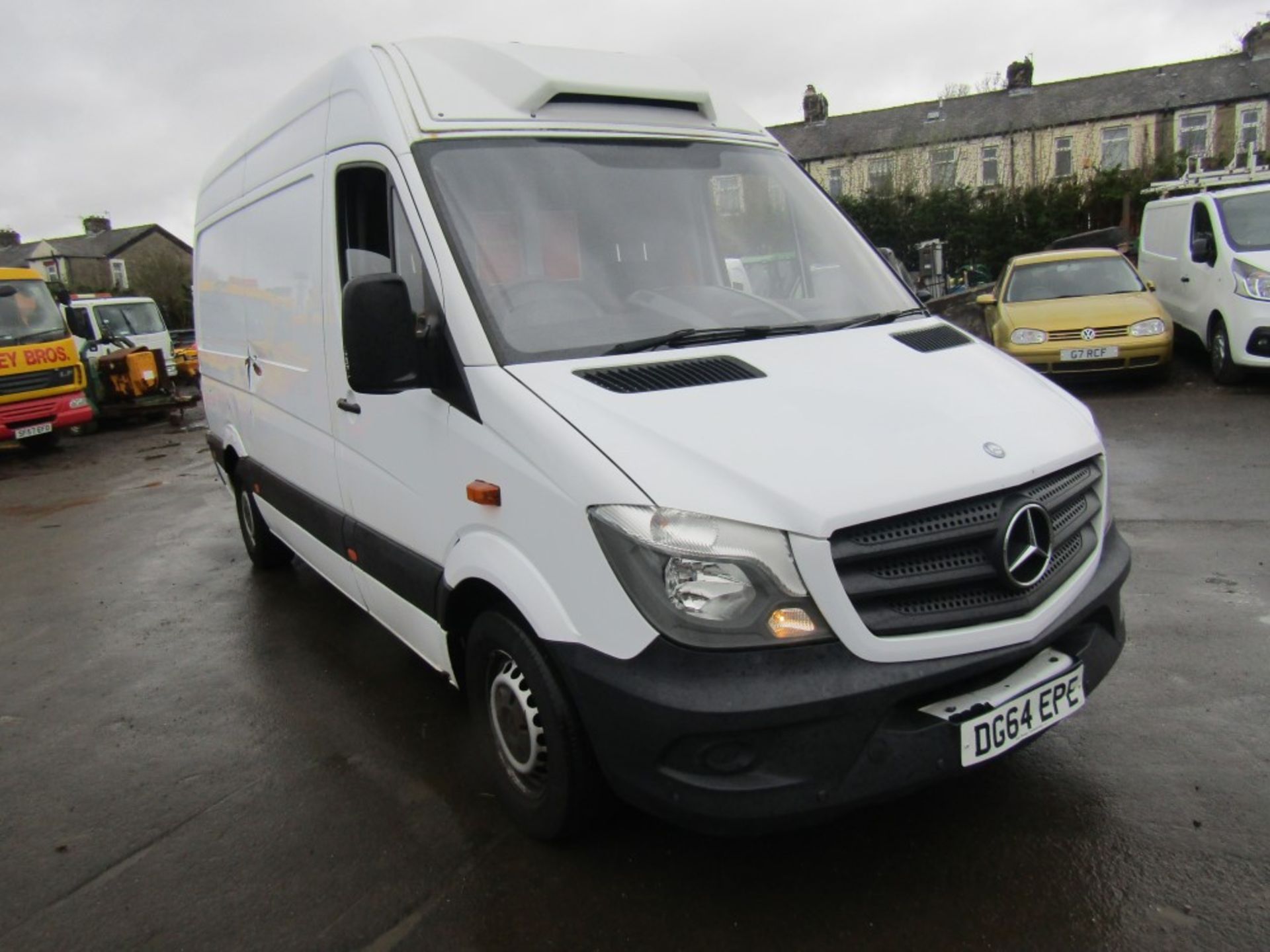 64 reg MERCEDES SPRINTER 313 CDI FRIDGE/FREEZER VAN, 1ST REG 09/14, TEST 09/22, 108404M WARRANTED,