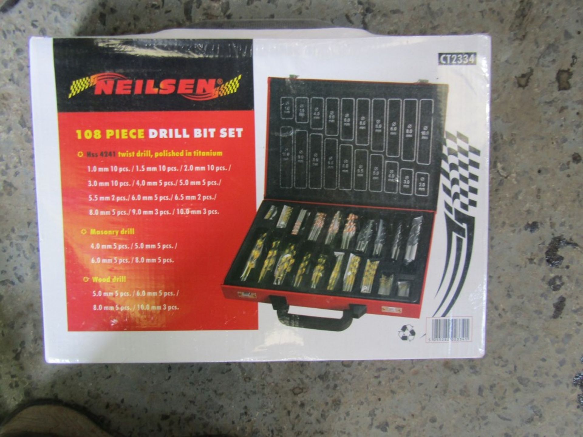 108PC DRILL BIT SET [+ VAT]