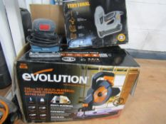 EVOLUTION MITRE SAW, TITAN NAILER & ERBAUER SANDER [+ VAT]