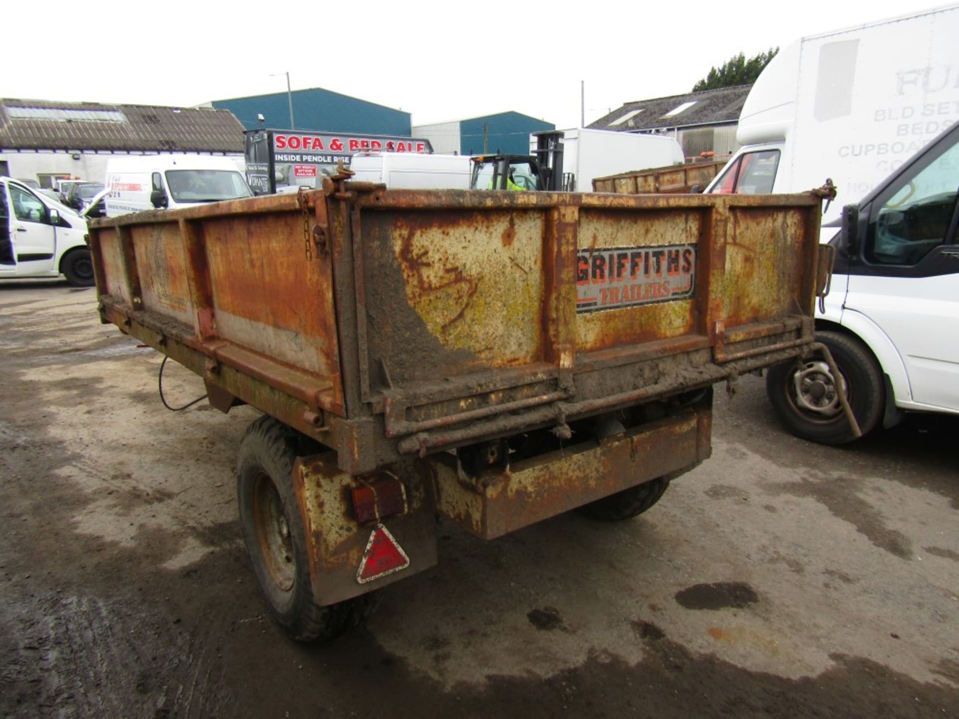 GRIFFITHS FARM TIPPING TRAILER (DIRECT COUNCIL) [+ VAT] - Image 2 of 2