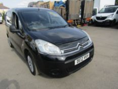 12 reg CITROEN BERLINGO 625 ENTERPRISE HDI, 1ST REG 04/12, 121781M NOT WARRANTED, NO V5 [+ VAT]