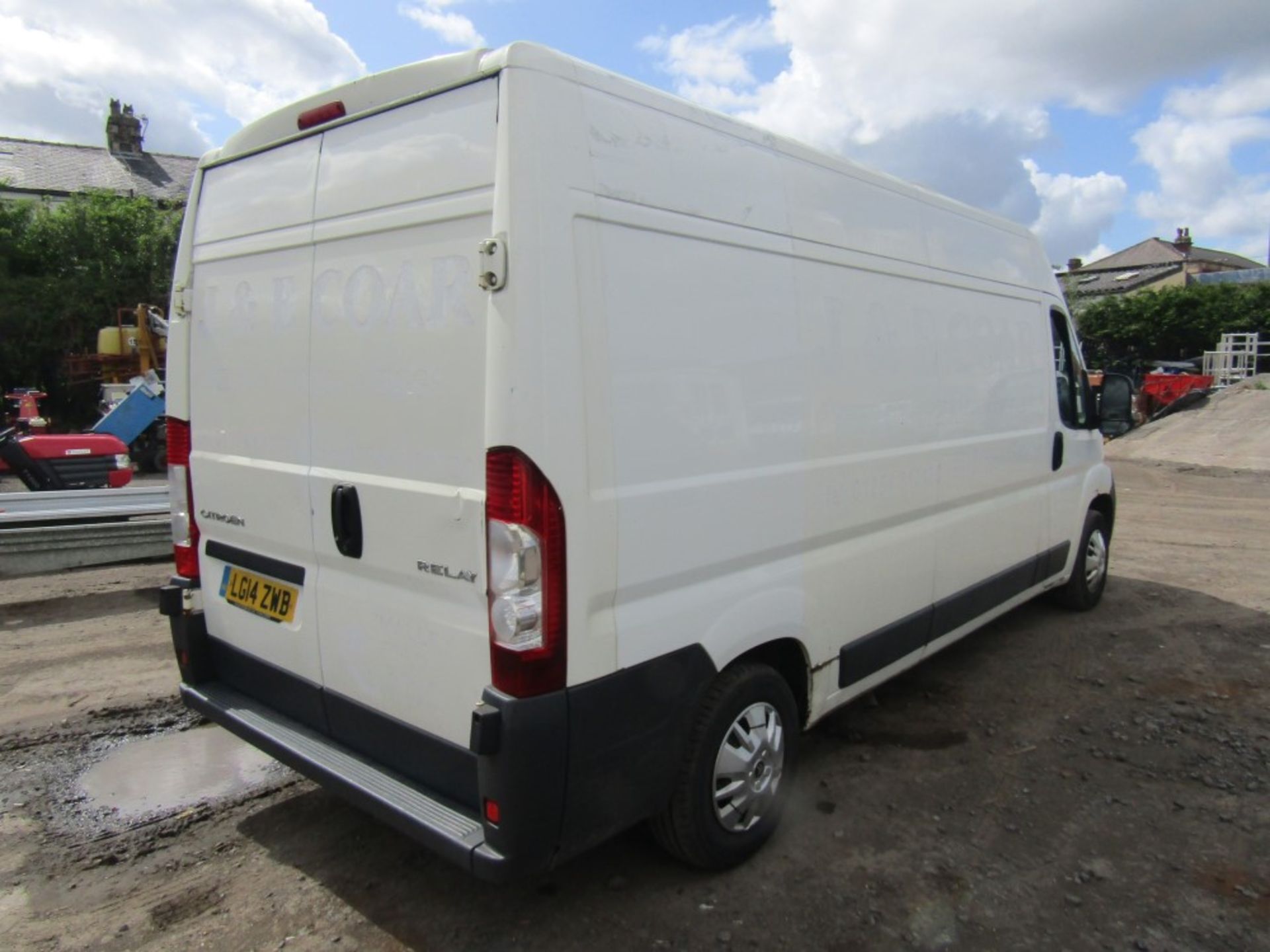 14 reg CITROEN RELAY 35 L3H2 HDI REFRIGERATED CHILLER VAN, 1ST REG 04/14, TEST 02/23, 152561M, V5 - Image 4 of 7