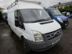 56 reg FORD TRANSIT 140 T350M RWD (DIRECT COUNCIL) 1ST REG 02/07, 80822M, V5 HERE, 1 OWNER FROM