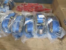 5 X 10M RATCHET STRAPS [+ VAT]