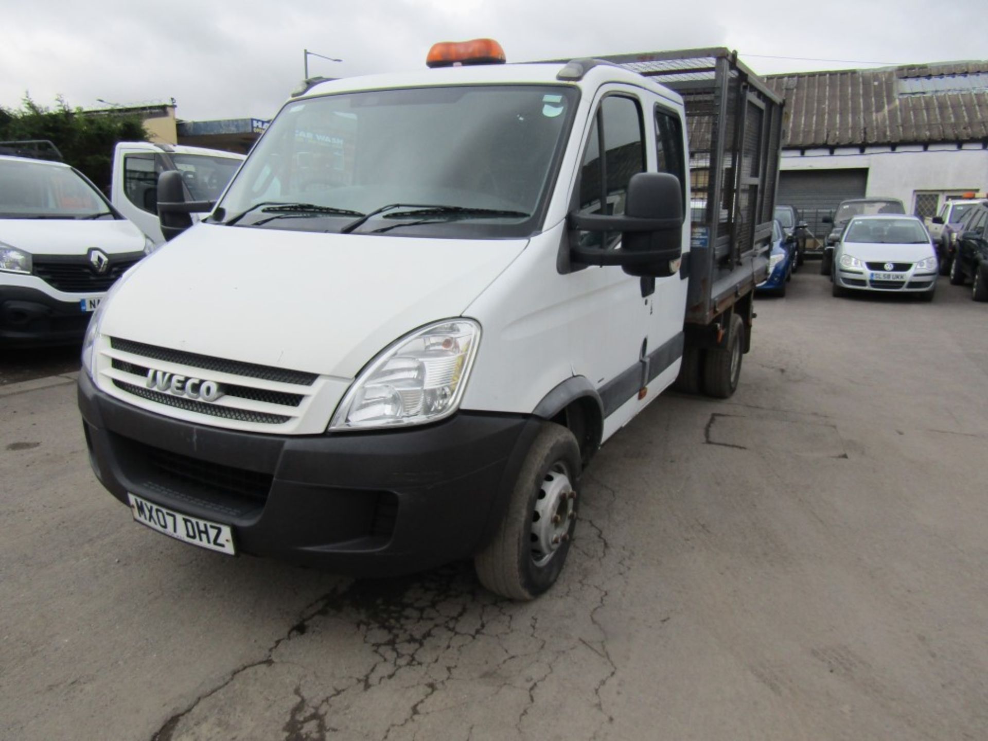 07 reg IVECO 65C18 CREW CAB TIPPER (EX COUNCIL) 1ST REG 03/07, 97900M WARRANTED, V5 HERE, 1 OWNER - Image 2 of 7