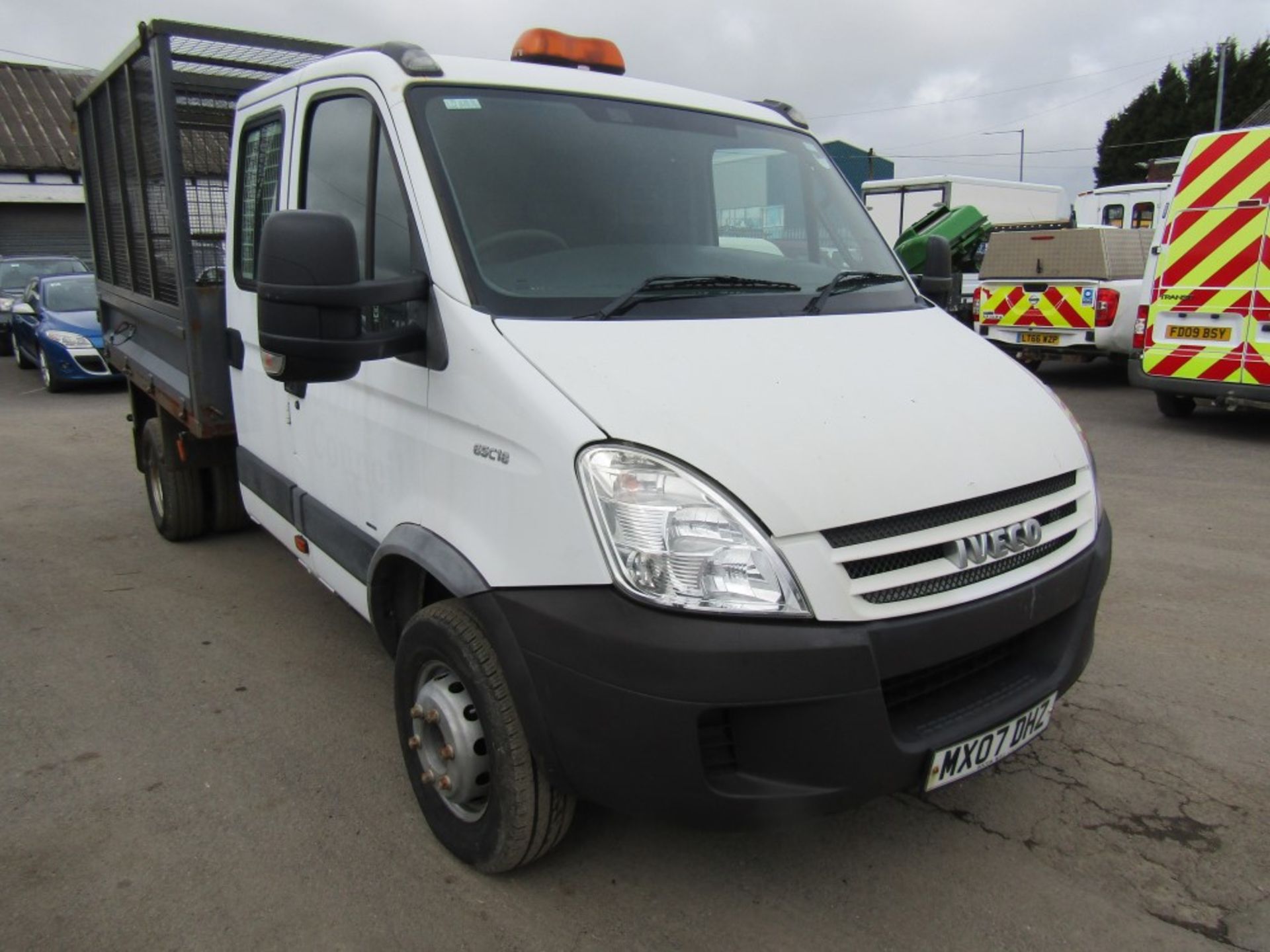 07 reg IVECO 65C18 CREW CAB TIPPER (EX COUNCIL) 1ST REG 03/07, 97900M WARRANTED, V5 HERE, 1 OWNER