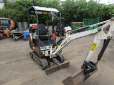 2008 BOBCAT 319 MINI DIGGER (NON RUNNER) (DIRECT COUNCIL) 1792 HOURS, NO KEYS [+ VAT]