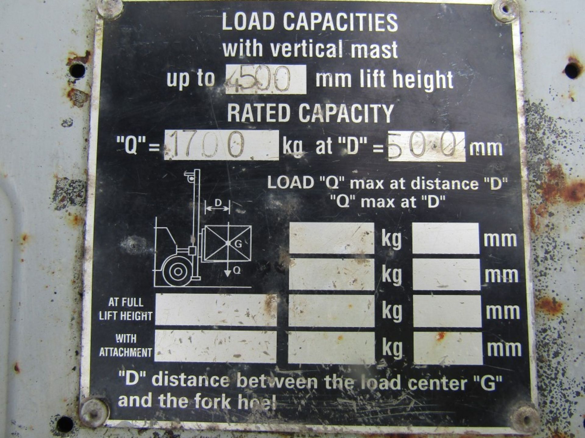 KOMATSU 25 GAS / LPG FORK LIFT, CONTAINER STUFFER, FFL MAST, SIDE SHIFT, TRIPLEX MAST [+ VAT] - Image 5 of 6