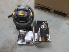 TITAN VAC, WALLPAPER STRIPPER & NAILER [+ VAT]